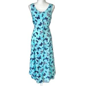 Vintage 90s butterfly dress
